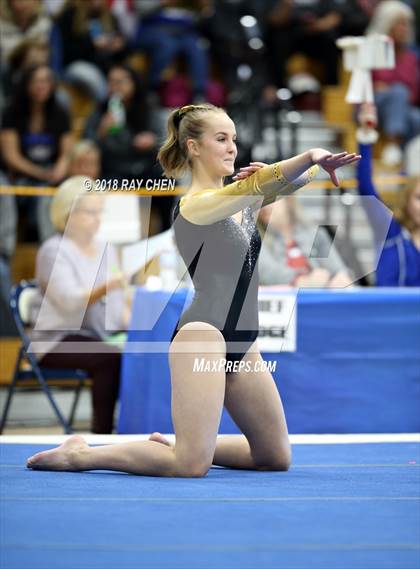 Thumbnail 2 in CHSAA 4A Prelims (Floor) photogallery.