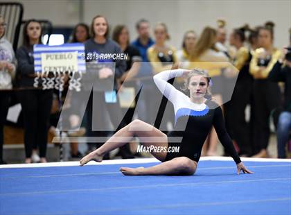 Thumbnail 2 in CHSAA 4A Prelims (Floor) photogallery.