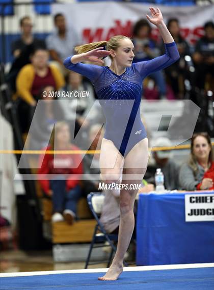 Thumbnail 2 in CHSAA 4A Prelims (Floor) photogallery.
