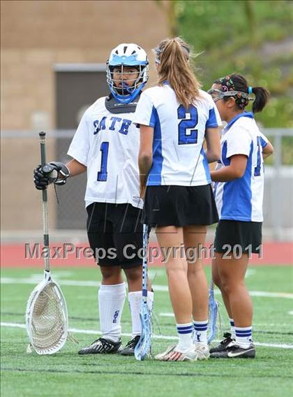 Thumbnail 1 in Cate vs. St. Margaret's (CIF SS D2 Final) photogallery.