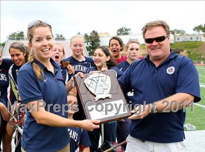 Thumbnail 1 in Cate vs. St. Margaret's (CIF SS D2 Final) photogallery.