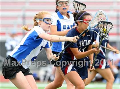 Thumbnail 3 in Cate vs. St. Margaret's (CIF SS D2 Final) photogallery.