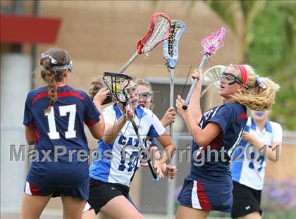 Thumbnail 1 in Cate vs. St. Margaret's (CIF SS D2 Final) photogallery.