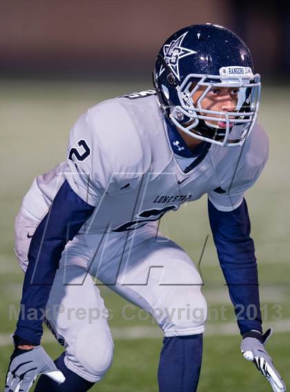 Thumbnail 3 in Lone Star vs Princeton (UIL 3A Area Playoff) photogallery.