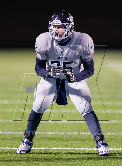 Thumbnail 3 in Lone Star vs Princeton (UIL 3A Area Playoff) photogallery.