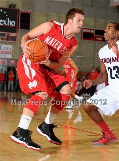 Thumbnail 2 in Lutheran vs Mater Dei (Nike Extravaganza) photogallery.