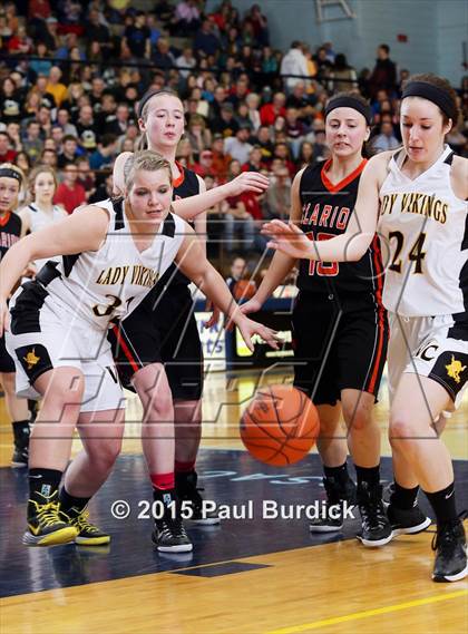 Thumbnail 1 in Venango Catholic vs. Clarion Area (District IX A Championship) photogallery.