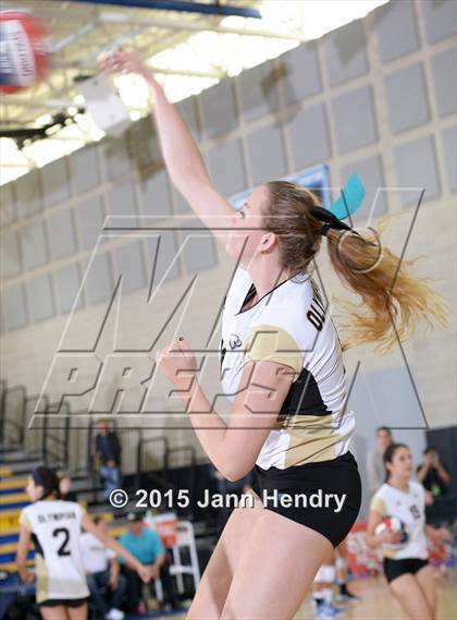 Thumbnail 3 in Valley Christian vs. Olympian (CIF State D3 Final) photogallery.