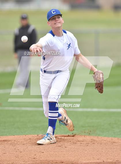 Thumbnail 2 in Celeste vs Windthorst (UIL 2A Region 2 Area Playoff) photogallery.