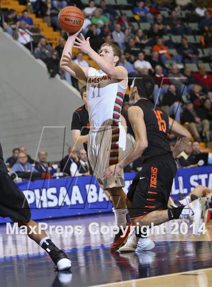 Thumbnail 3 in Jamestown vs. Union-Endicott (NYSPHSAA Class AA Semifinal) photogallery.