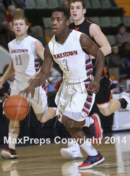 Thumbnail 1 in Jamestown vs. Union-Endicott (NYSPHSAA Class AA Semifinal) photogallery.