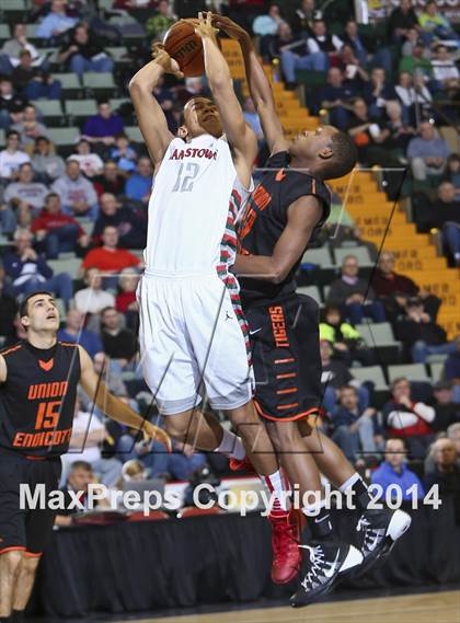 Thumbnail 2 in Jamestown vs. Union-Endicott (NYSPHSAA Class AA Semifinal) photogallery.