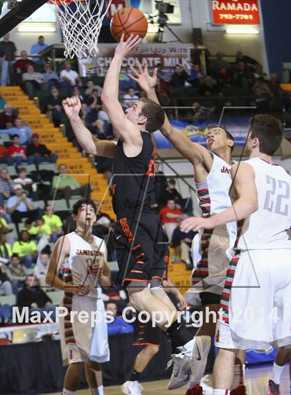 Thumbnail 1 in Jamestown vs. Union-Endicott (NYSPHSAA Class AA Semifinal) photogallery.