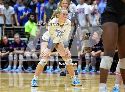 Thumbnail 3 in Grand Oaks vs. Prosper (UIL 6A Volleyball Semifinal) photogallery.