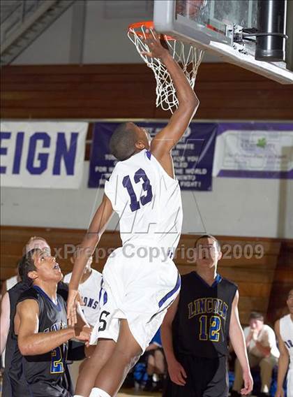 Thumbnail 3 in Lincoln @ Sacramento (CIF SJS D3 Playoffs) photogallery.