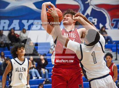 Thumbnail 1 in Allen vs. Manvel (McDonald's Texas Invitational) photogallery.