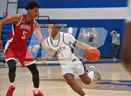 Thumbnail 2 in Allen vs. Manvel (McDonald's Texas Invitational) photogallery.