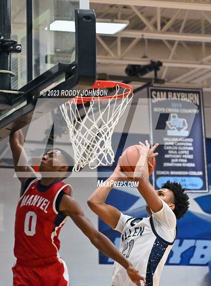 Thumbnail 1 in Allen vs. Manvel (McDonald's Texas Invitational) photogallery.