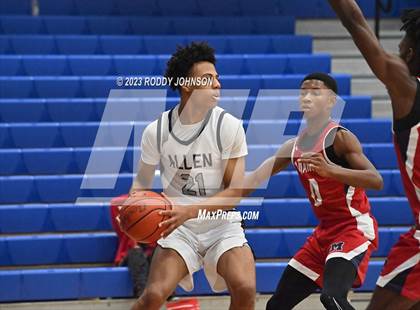 Thumbnail 2 in Allen vs. Manvel (McDonald's Texas Invitational) photogallery.