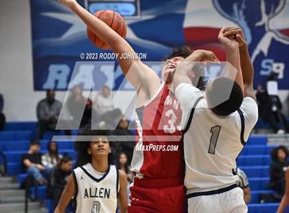 Thumbnail 3 in Allen vs. Manvel (McDonald's Texas Invitational) photogallery.
