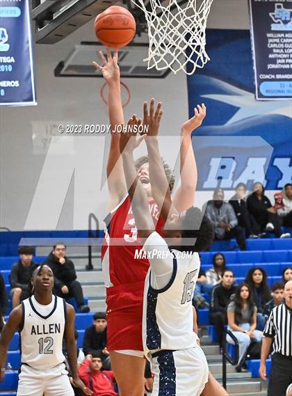 Thumbnail 3 in Allen vs. Manvel (McDonald's Texas Invitational) photogallery.