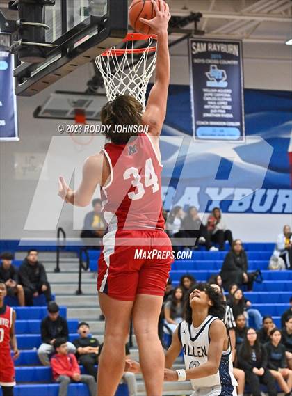 Thumbnail 3 in Allen vs. Manvel (McDonald's Texas Invitational) photogallery.