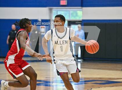 Thumbnail 2 in Allen vs. Manvel (McDonald's Texas Invitational) photogallery.