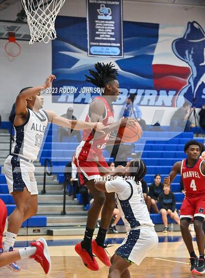 Thumbnail 1 in Allen vs. Manvel (McDonald's Texas Invitational) photogallery.