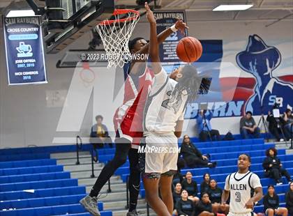 Thumbnail 1 in Allen vs. Manvel (McDonald's Texas Invitational) photogallery.