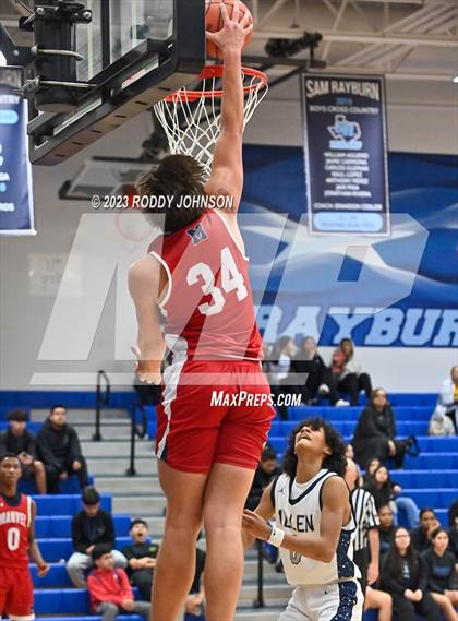Thumbnail 2 in Allen vs. Manvel (McDonald's Texas Invitational) photogallery.