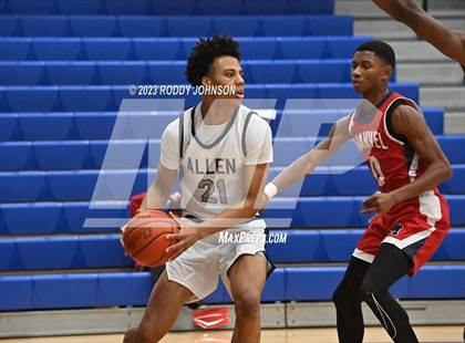 Thumbnail 3 in Allen vs. Manvel (McDonald's Texas Invitational) photogallery.