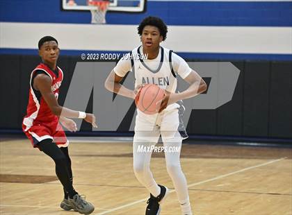 Thumbnail 2 in Allen vs. Manvel (McDonald's Texas Invitational) photogallery.