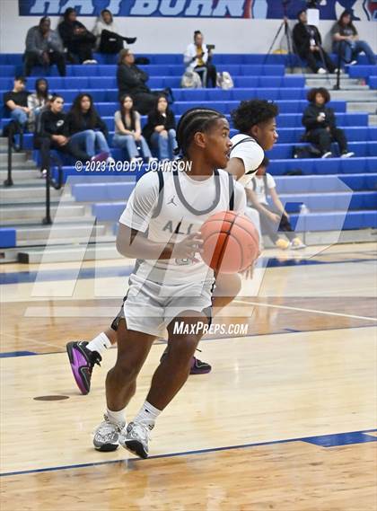Thumbnail 2 in Allen vs. Manvel (McDonald's Texas Invitational) photogallery.
