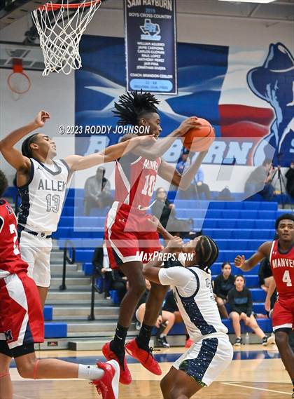 Thumbnail 2 in Allen vs. Manvel (McDonald's Texas Invitational) photogallery.