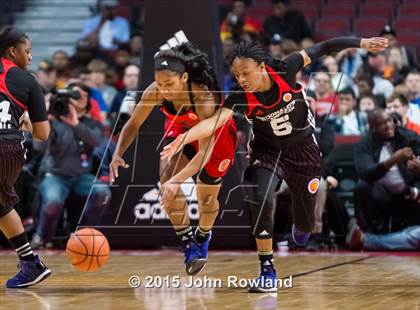Thumbnail 2 in 2015 McDonald's All American Girls Game photogallery.