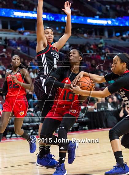 Thumbnail 1 in 2015 McDonald's All American Girls Game photogallery.