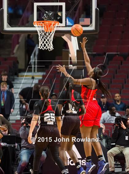 Thumbnail 2 in 2015 McDonald's All American Girls Game photogallery.