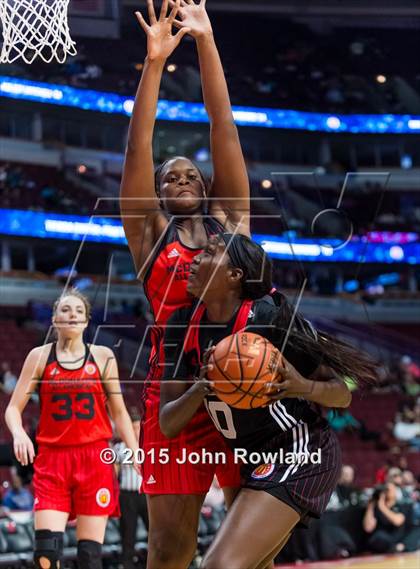 Thumbnail 1 in 2015 McDonald's All American Girls Game photogallery.