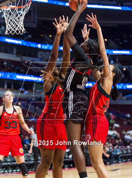 Thumbnail 2 in 2015 McDonald's All American Girls Game photogallery.