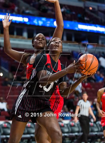 Thumbnail 2 in 2015 McDonald's All American Girls Game photogallery.