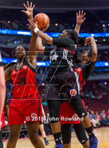 Thumbnail 3 in 2015 McDonald's All American Girls Game photogallery.