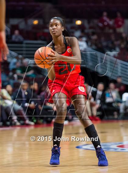 Thumbnail 2 in 2015 McDonald's All American Girls Game photogallery.