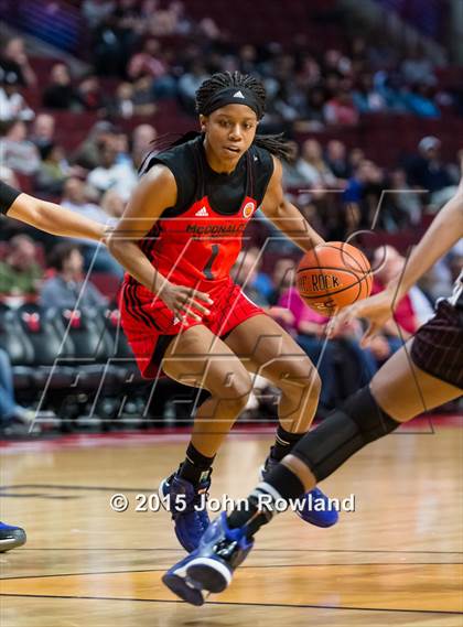 Thumbnail 1 in 2015 McDonald's All American Girls Game photogallery.