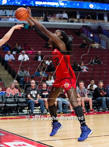 Thumbnail 2 in 2015 McDonald's All American Girls Game photogallery.