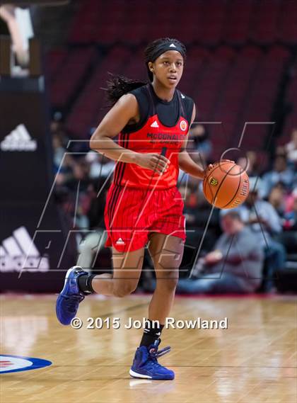 Thumbnail 1 in 2015 McDonald's All American Girls Game photogallery.