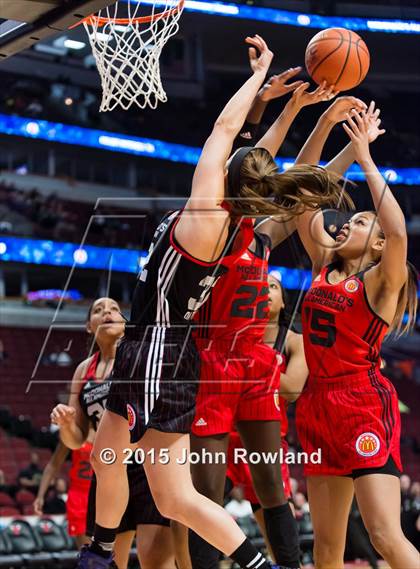 Thumbnail 3 in 2015 McDonald's All American Girls Game photogallery.