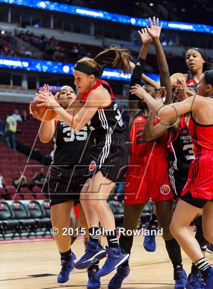 Thumbnail 3 in 2015 McDonald's All American Girls Game photogallery.