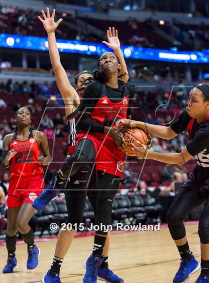 Thumbnail 2 in 2015 McDonald's All American Girls Game photogallery.