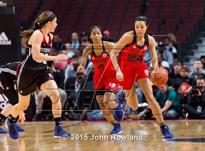 Thumbnail 2 in 2015 McDonald's All American Girls Game photogallery.