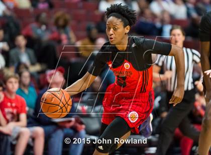 Thumbnail 2 in 2015 McDonald's All American Girls Game photogallery.